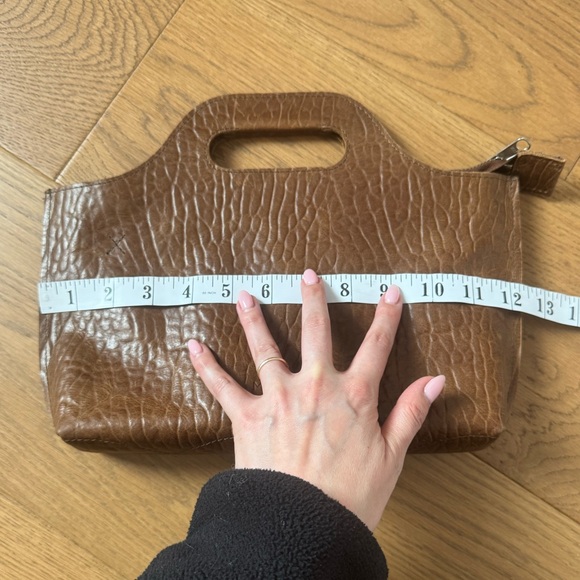 Myomy My Carry Bag - Sustainable Purses - Brown Leather - NWOT - Picture 11 of 11
